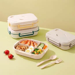 LocknLock 5-Compartment Lunch Box &ndash; 1.4L &ndash; Microwave Safe &ndash; LCB952